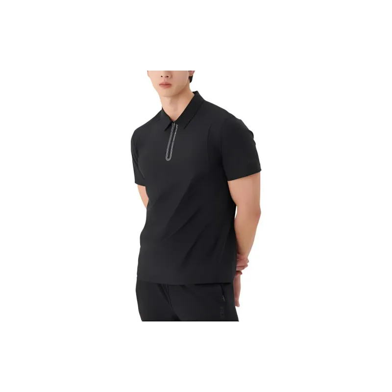 FILA Polo Shirts Men Black-2
