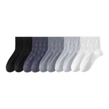 Lan Miao Mid-Calf Socks Men's 7 Pack