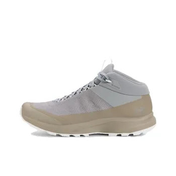 Arcteryx Aerios FL Anti Slip Wear Resistant Mid Top Hiking Shoes Unisex Gray White
