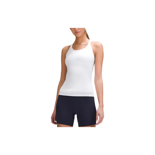 Lululemon Ebb To Street Sleeveless Sports Shirts Women's White/WHI