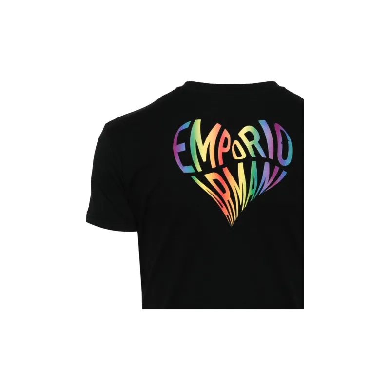 EMPORIO ARMANI Logo print T shirt-5