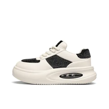 GOLDLION Anti Slip And Wear Resistant Height Increasing Low Top Casual Shoes Women's