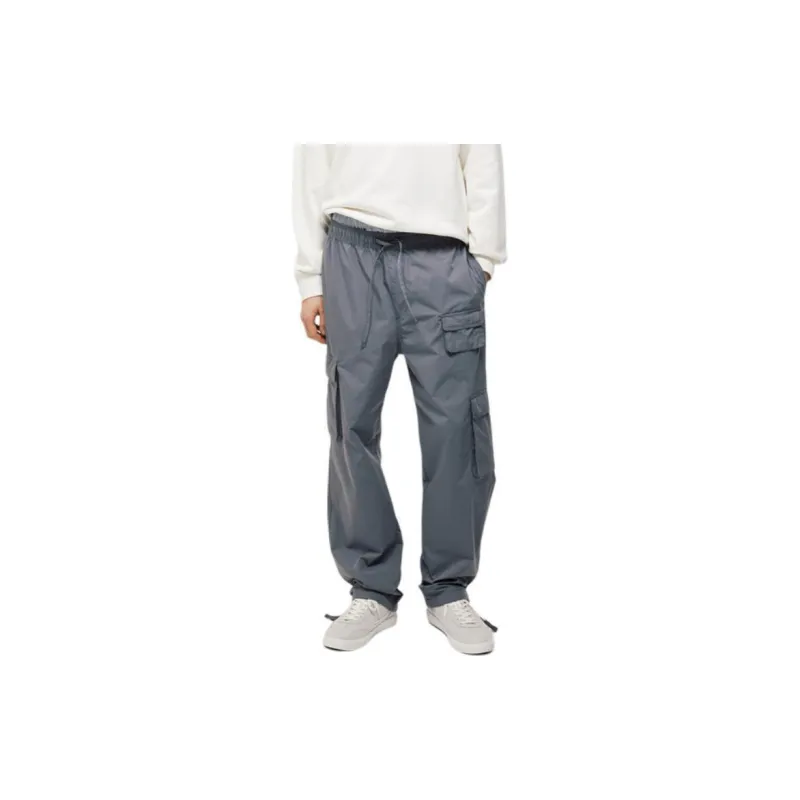 H&M Cargo Pants Men Gray-1