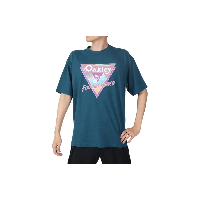 Oakley T Shirts Men Dark Blue-4