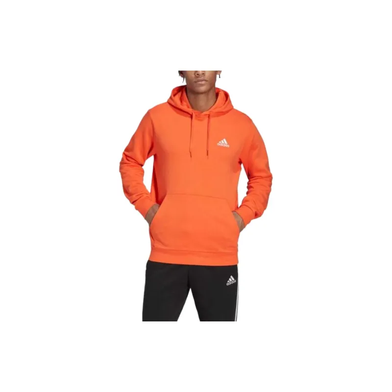 Adidas ESSENTIALS Sweatshirt Men's Semi-Impact Orange-4