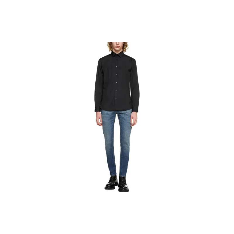Burberry Equestrian Knight Embroidered Buttoned Shirt-1