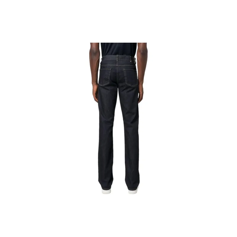 Canali Slim-cut Cotton Jeans-3