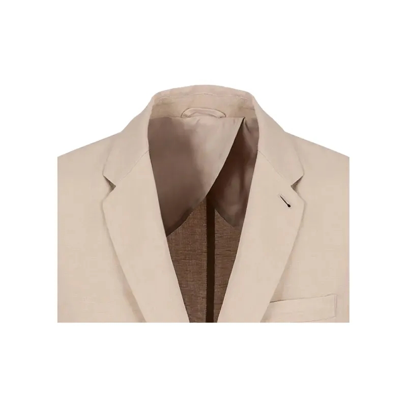 EMPORIO ARMANI SS24 Business Suit Coat Men's Light Khaki-4