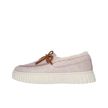 Skechers Cozy Slip Resistant Warm Low Top Casual Shoes Women's Beige