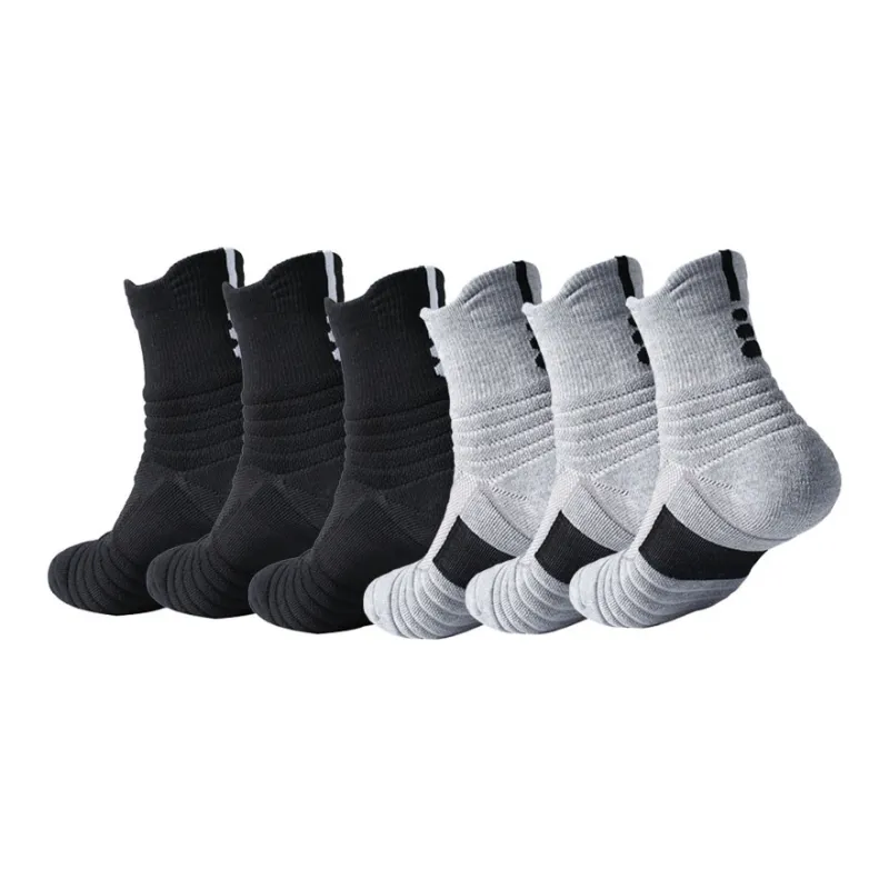 Brute Rabbit Basketball Socks Men's 3 Pack Available In Three Colors-84