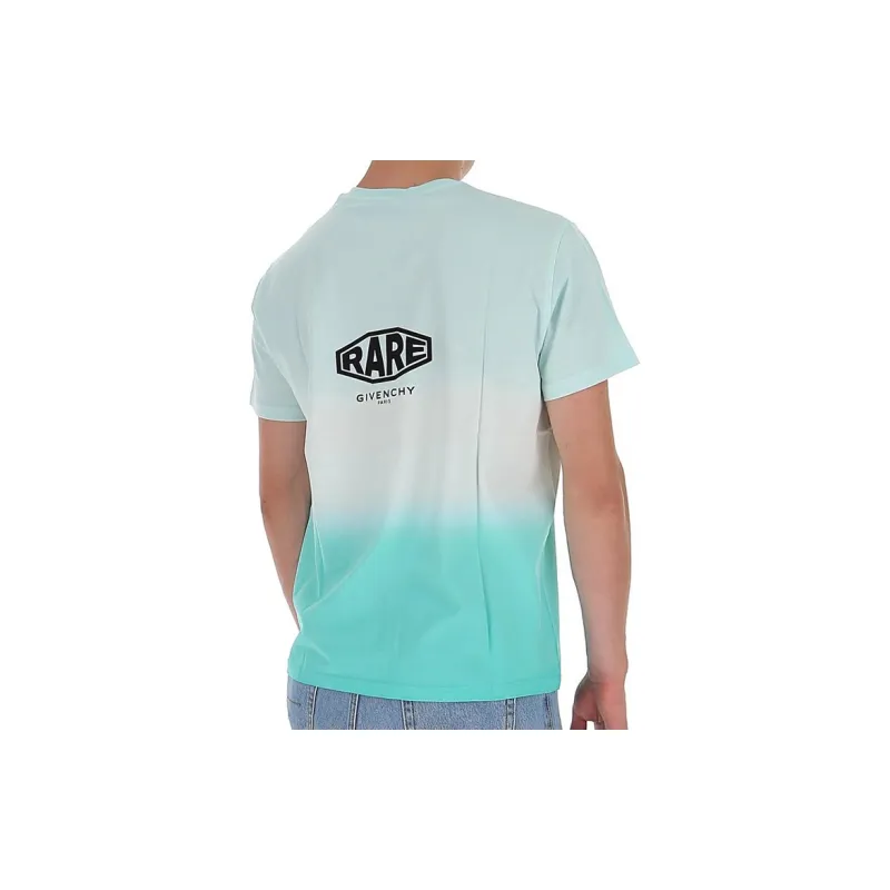 Givenchy T-Shirts Men White Green-4