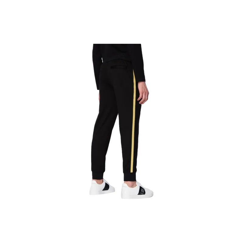 ARMANI EXCHANGE SS23 Knitted Sports Pants Men's Black-5