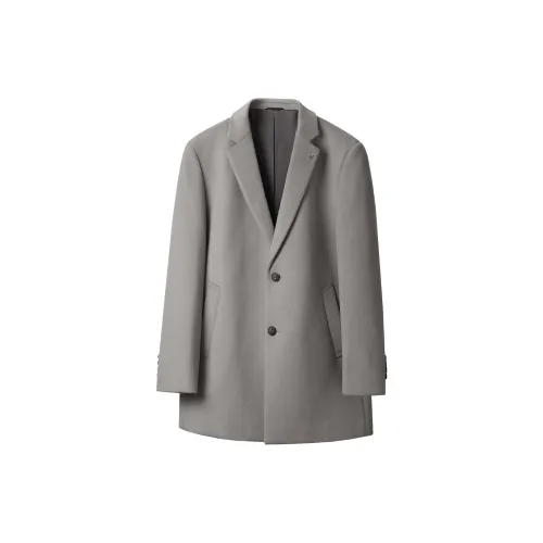 HLA Coats Men Light Gray 26