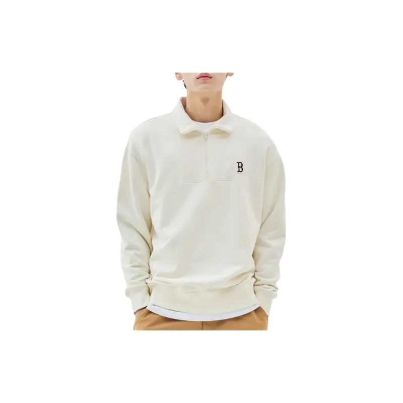 MLB Sweatshirt Unisex Dark Cream-2