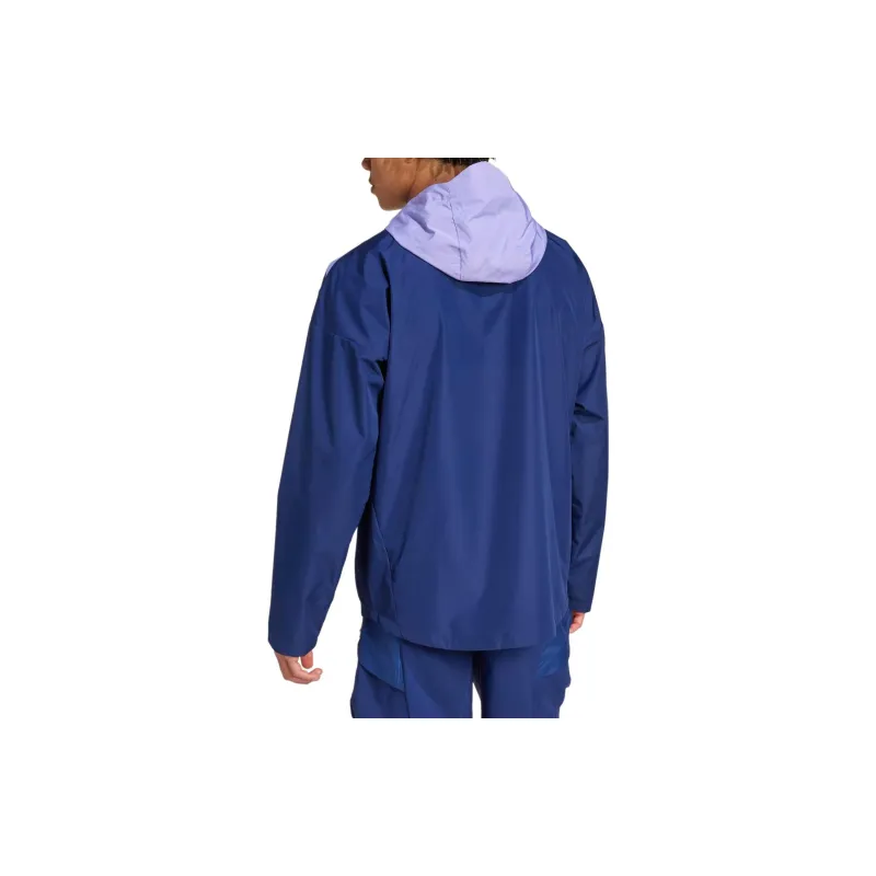 Adidas Free Shipping With AdiClub Arsenal Seasonal Half Zip Windbreaker-3