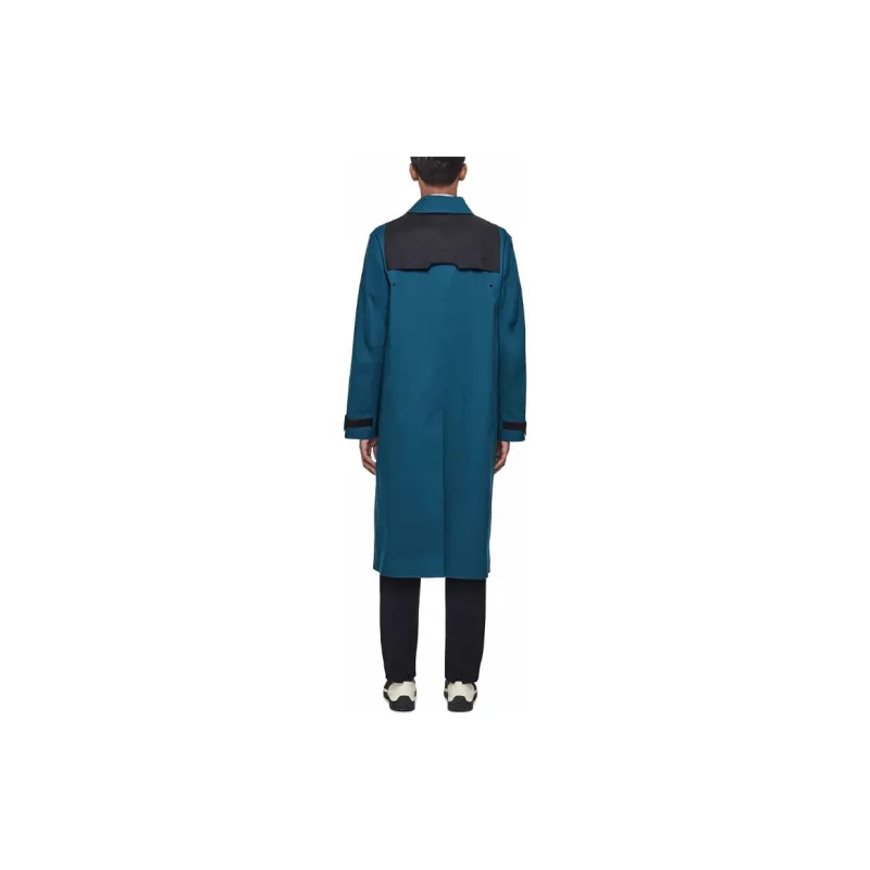 A COLD WALL* Logo badge Longline Trench Coat-4