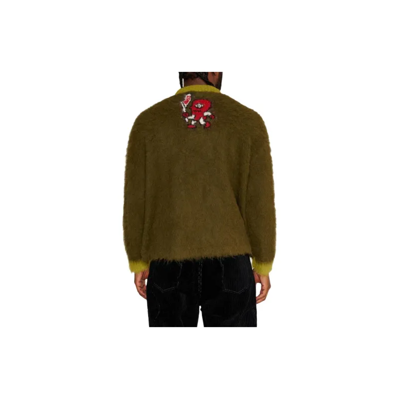 Nba X Brain Dead NBA Sweaters Unisex Green-2