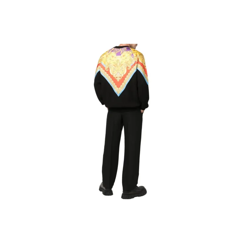VERSACE Sweaters Men Black-3