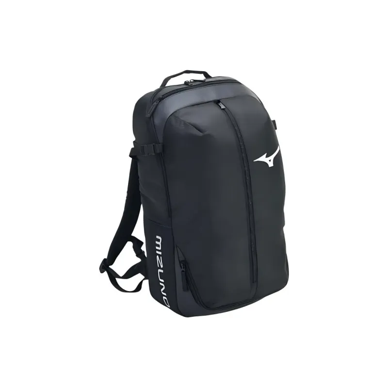 Mizuno Recycled Polyester Badminton Backpack Regular Unisex Black-1