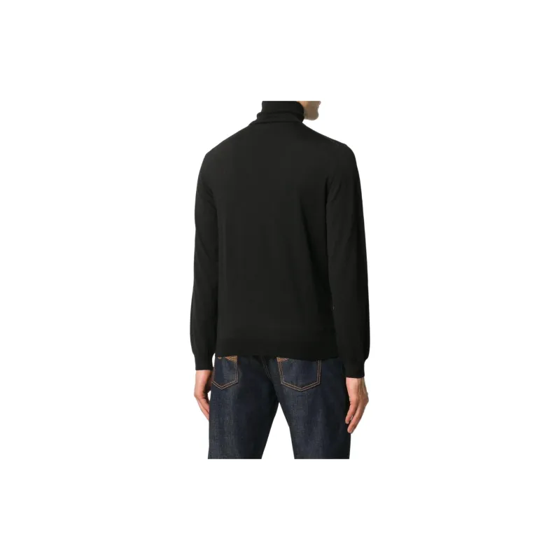 Zanone Roll Neck Straight Hem Jumper-5