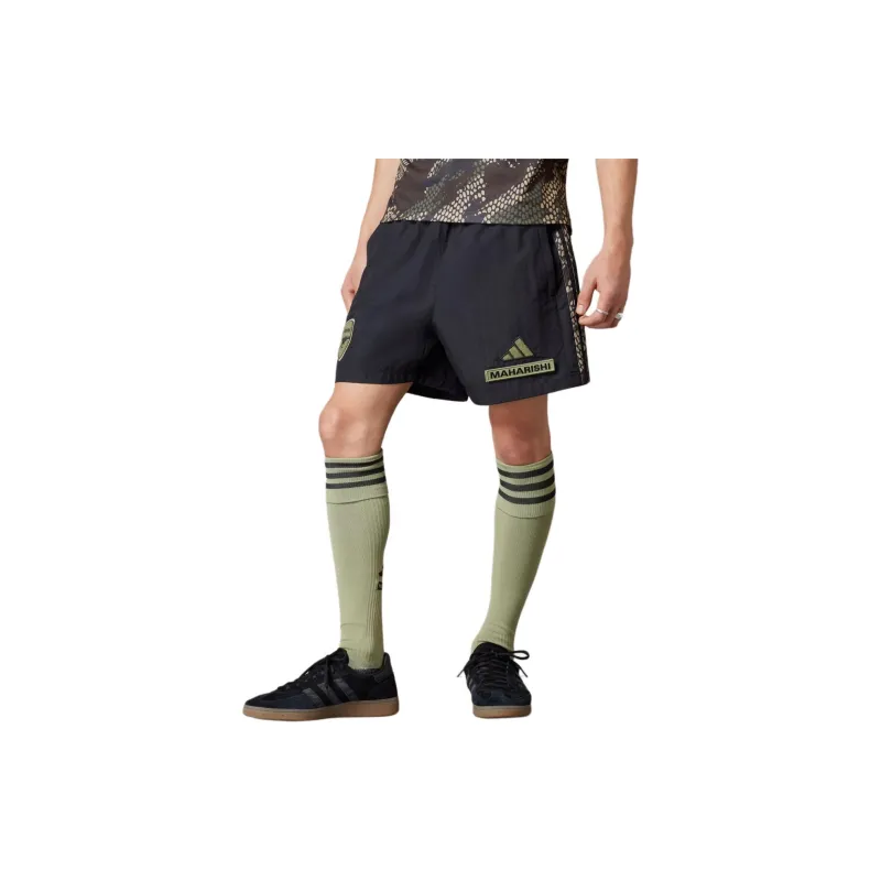 Adidas x Maharishi Arsenal Soccer Shorts Men's Black-4