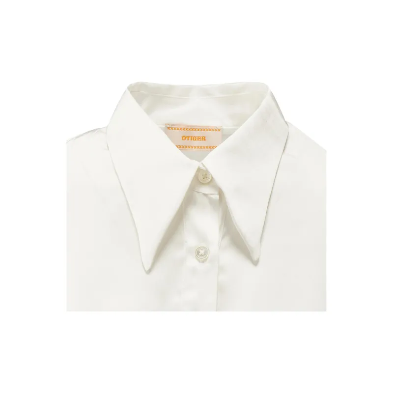 Onitsuka Tiger WS BLOUSE Shirt Women's White-2