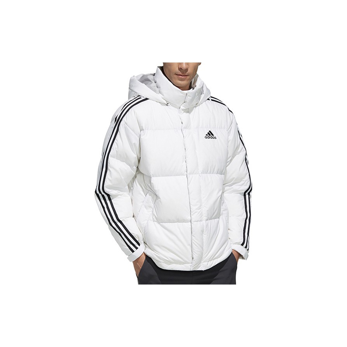 Adidas Down Jacket Winter Men's White XL - POIZON Adidas Down Jacket Winter Men's White XL - POIZON