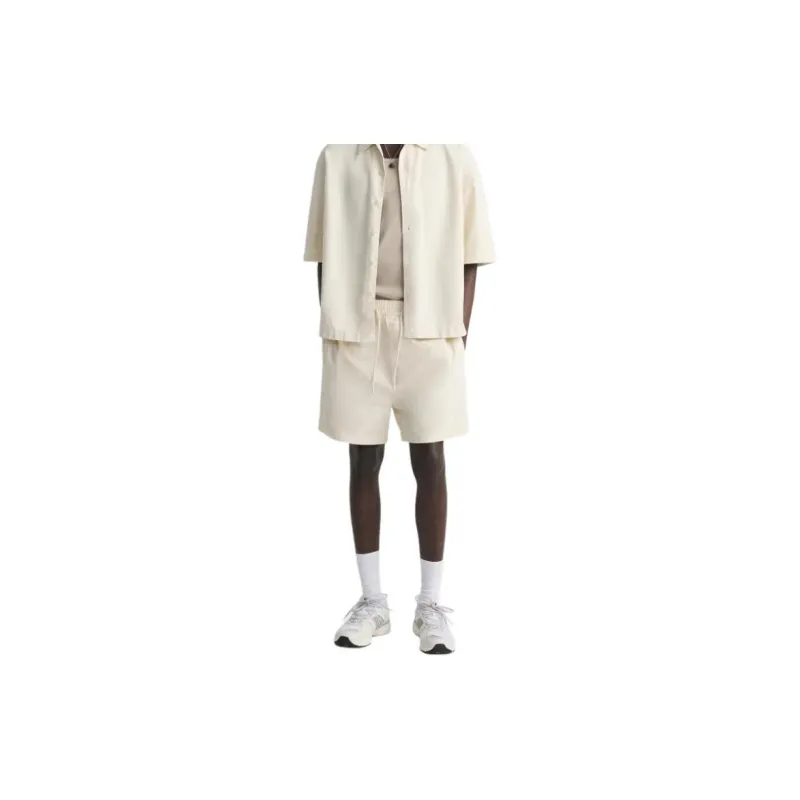 ZARA Casual Shorts Men's Frosted White-4