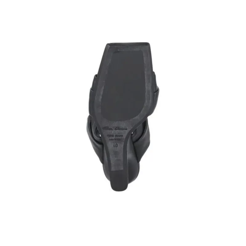 RICK OWENS Cantilever 110mm Mules-4