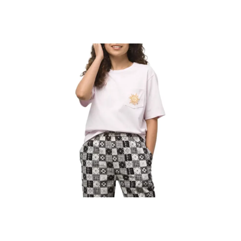 Vans T Shirts Unisex Pink-4