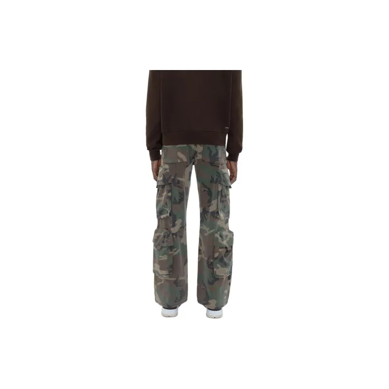 AMIRI Utility Cargo Jeans Men's Green-2