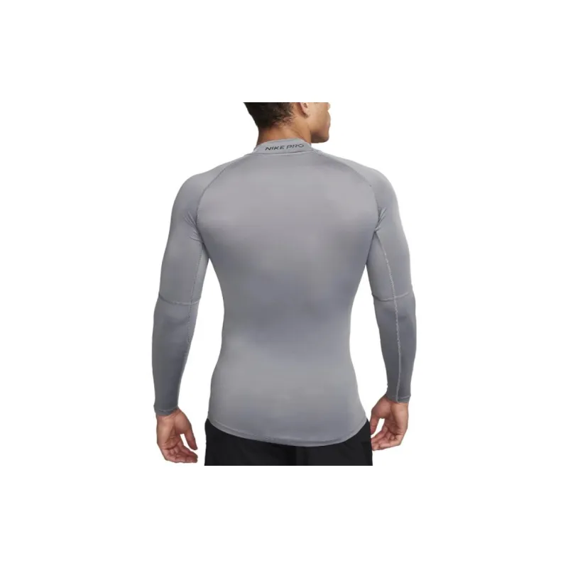 Nike Pro Men's Dri FIT Fitness Mock Neck Long Sleeve Top-2