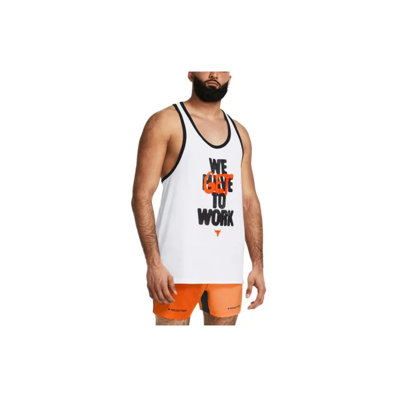 Under Armour Tank Tops Men's White-5