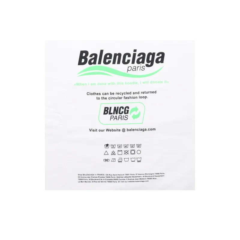Balenciaga Women's Dry Cleaning Boxy Hoodie-5
