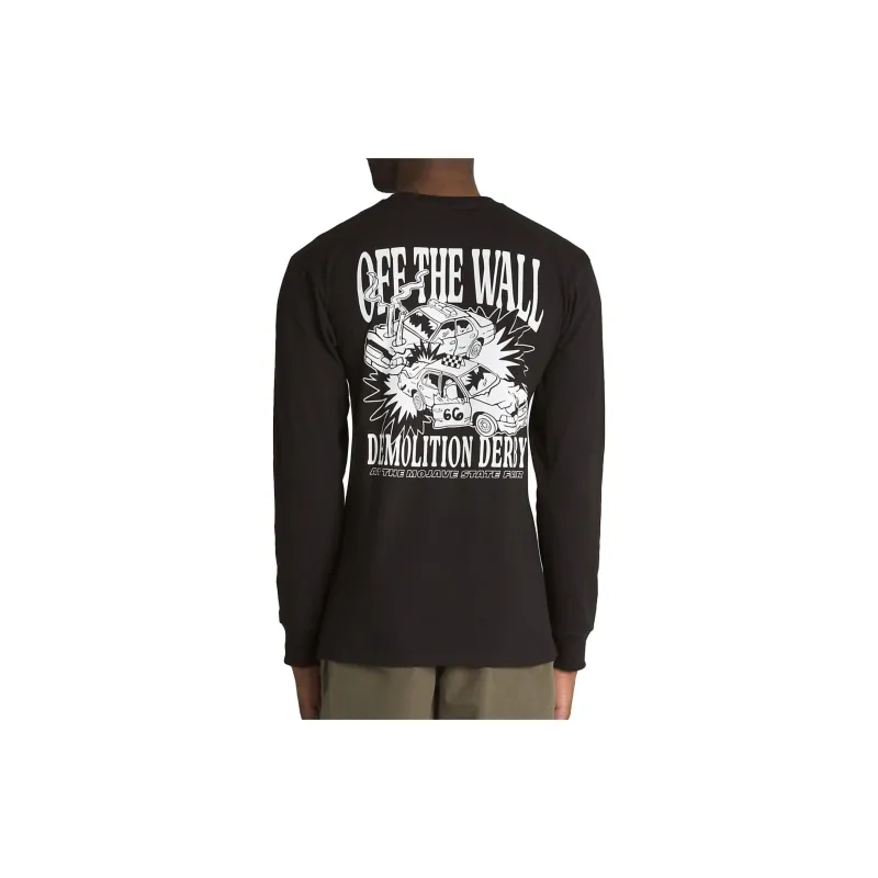 Vans Demo Derby T-Shirts Men Black-3