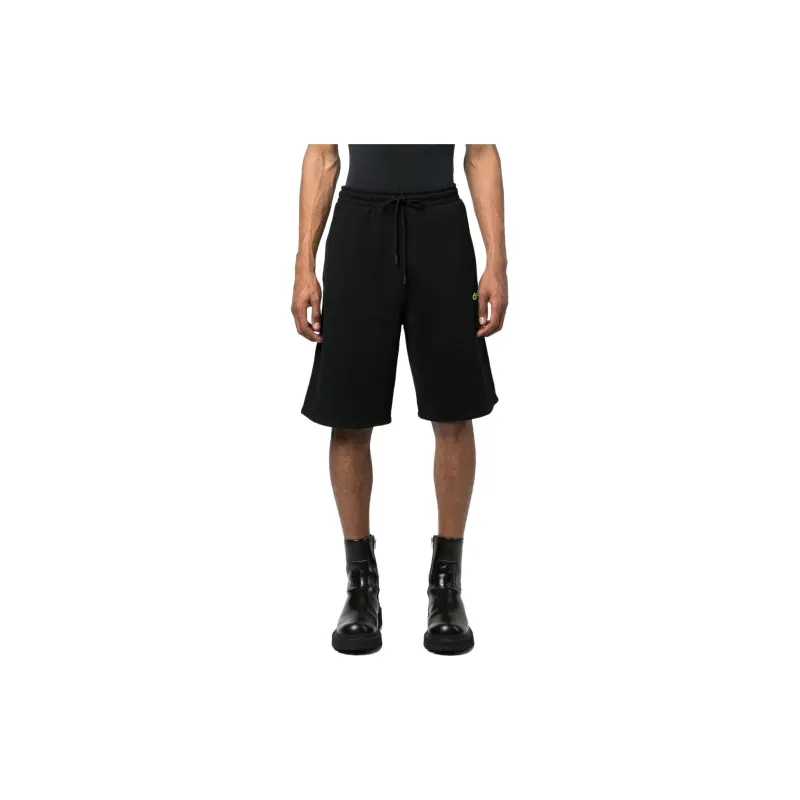 OFF WHITE Casual Shorts Men Black-1