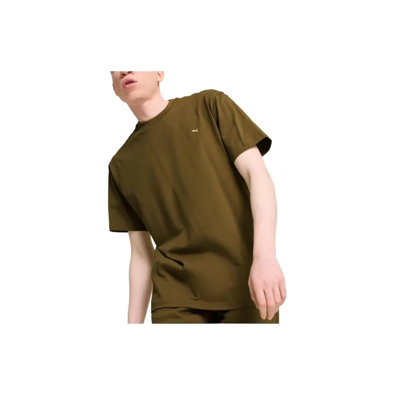 PUMA MMQ T Shirts Men Olive-2