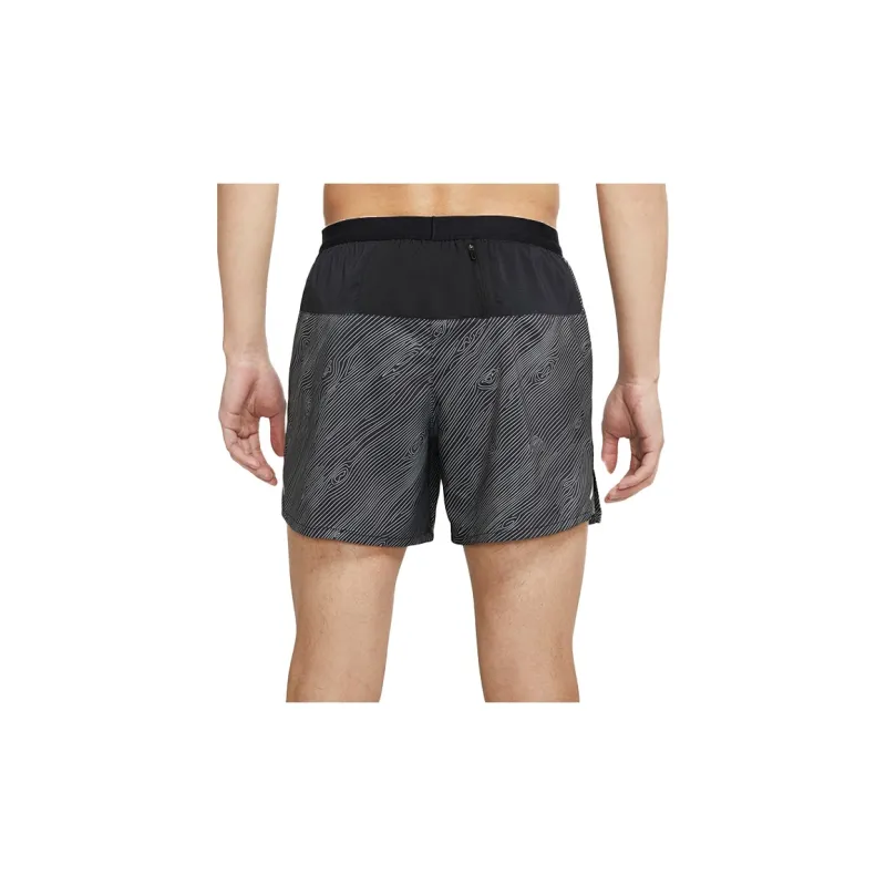 Nike Dri Fit Casual Shorts Men Black Red-3
