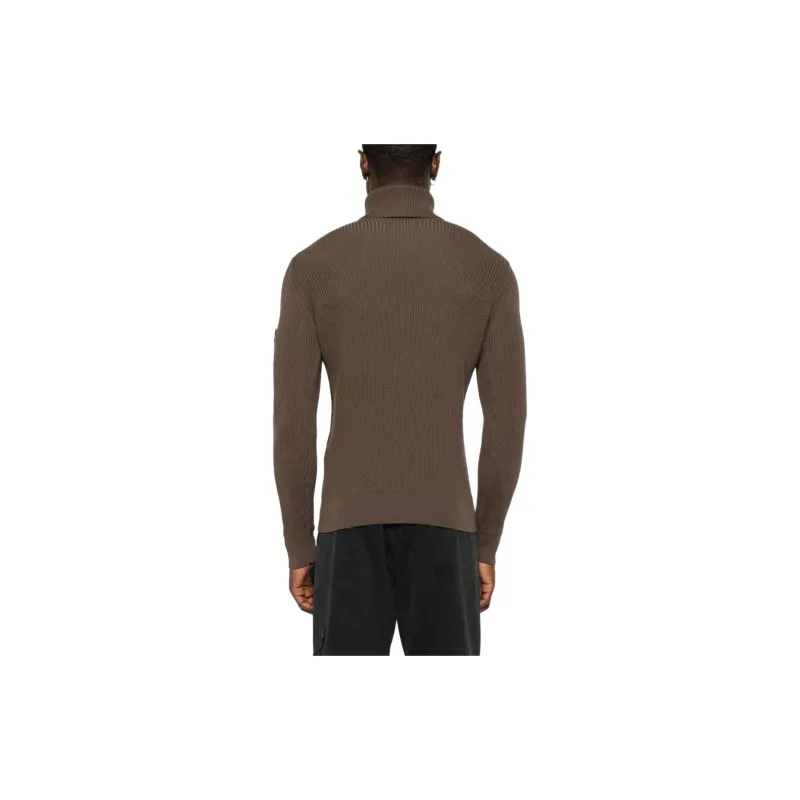 STONE ISLAND Wool Ribbed Sweater-2