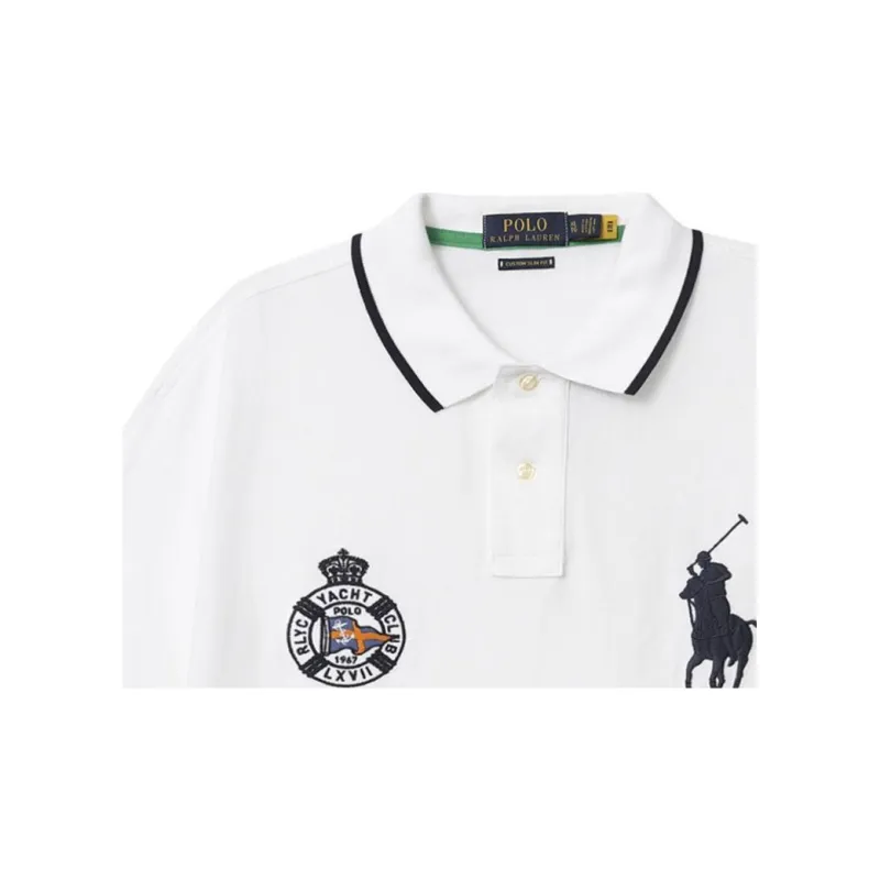 Polo Ralph Lauren Polo Shirt Men's White-3