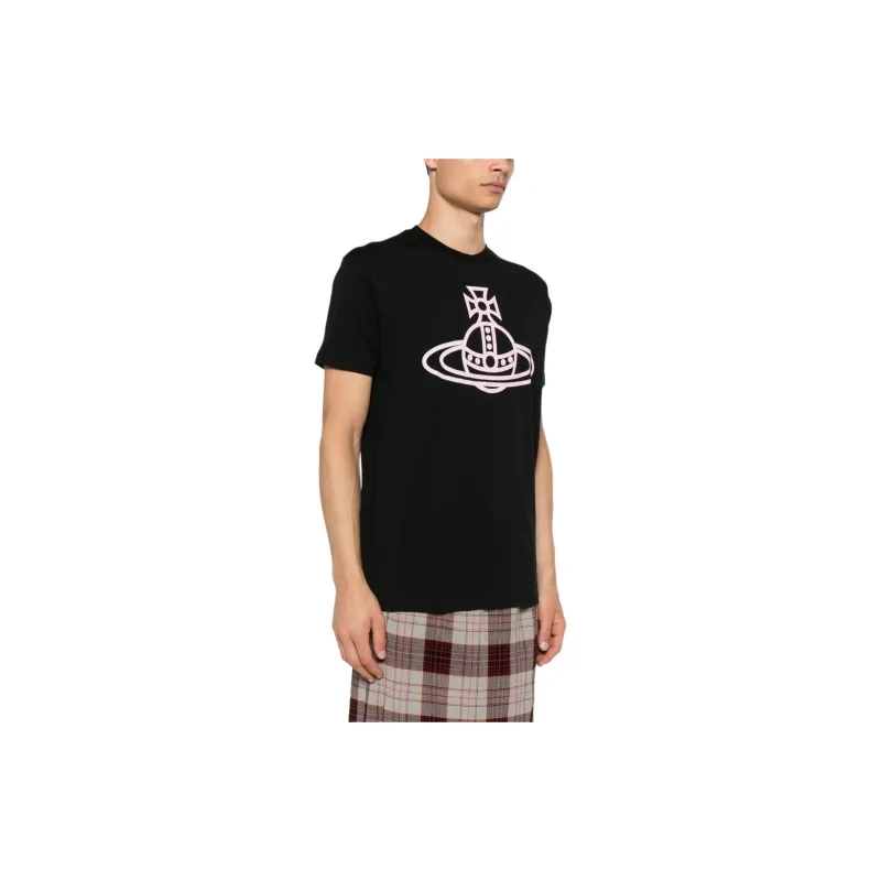 Vivienne Westwood Orb Printed Crewneck T Shirt-3