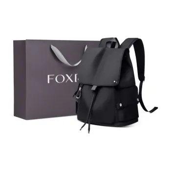 FOXER Fabric Casual Sports Practical Backpack Fashion Commute Backpack Large Size Unisex Multicolor