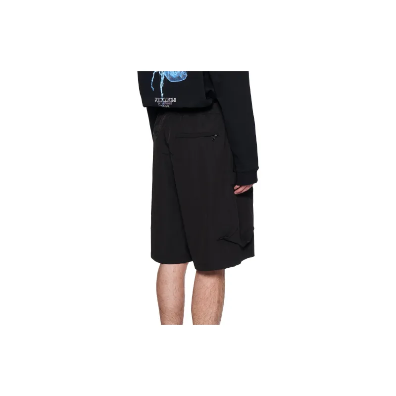 WOOYOUNGMI Cargo Shorts Men's Black-3