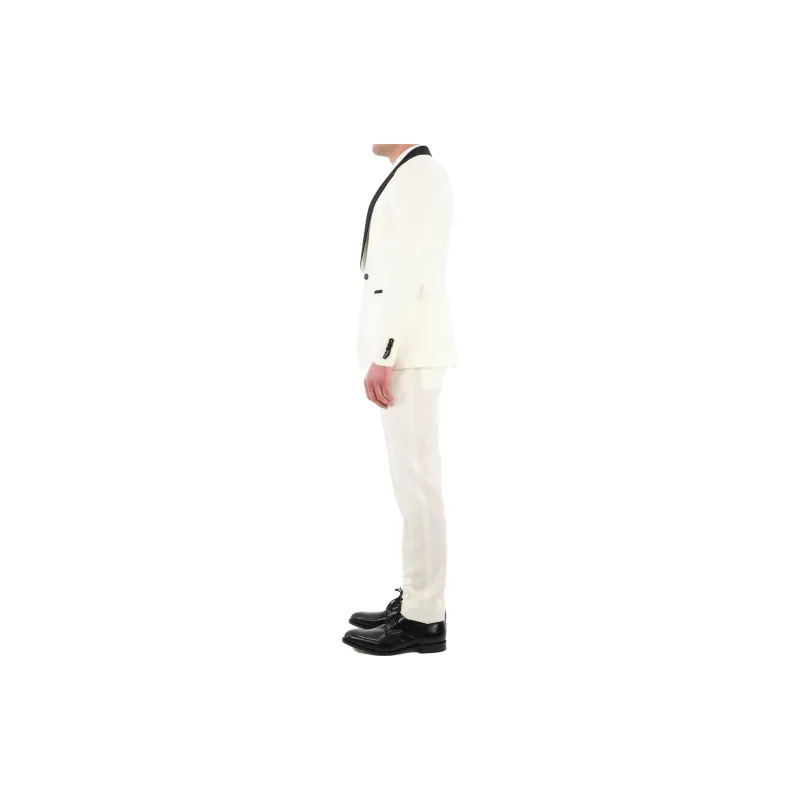 TONELLO Business Suits Men Cream-1