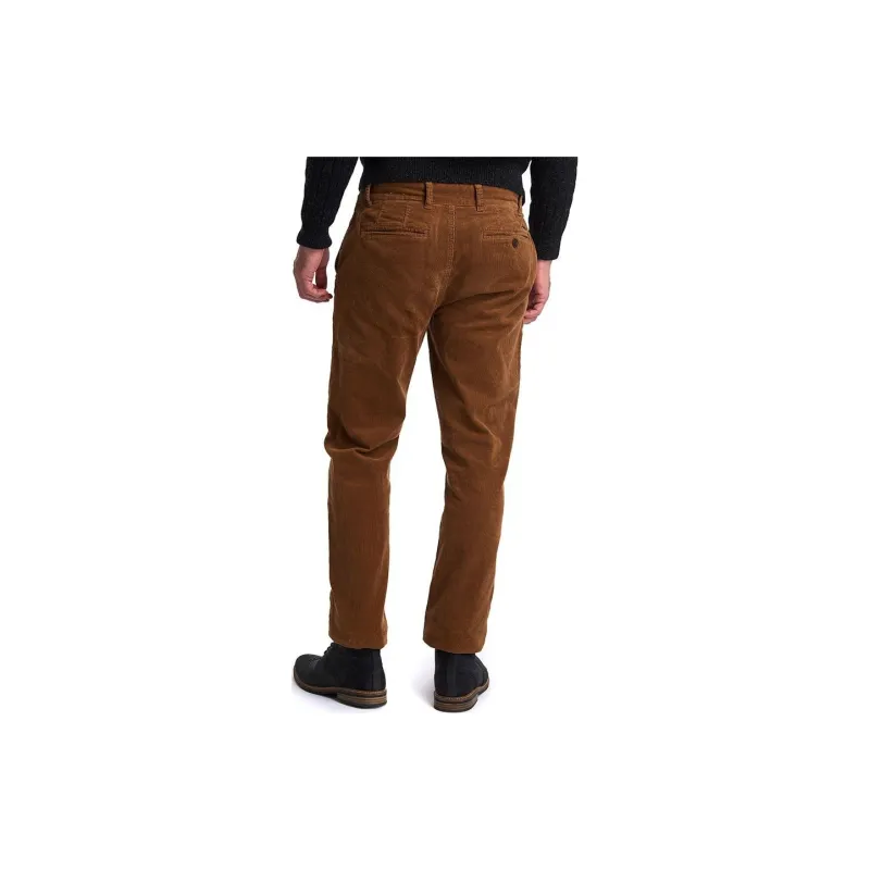 BARBOUR FW23 Barbour Hose Neuston Stretch Cord Casual Pants Men's Dark Brown-2