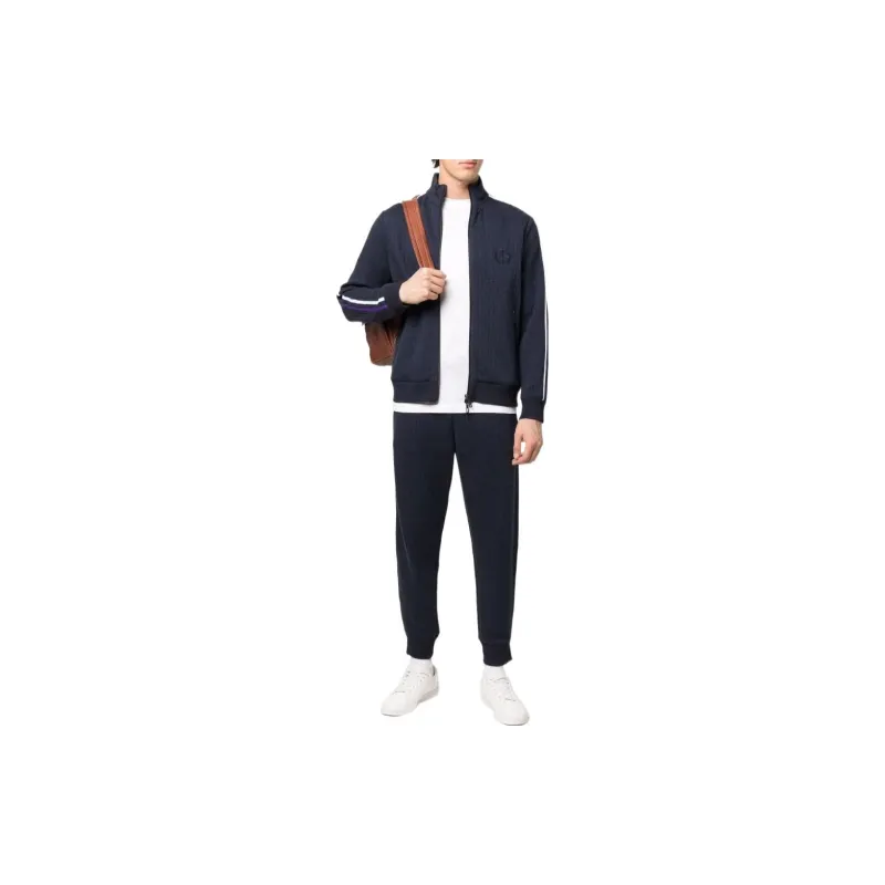 GIORGIO ARMANI Side Stripe Detail Sweater-1