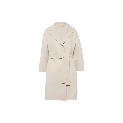 'S MAX MARA Coats Women's Off White