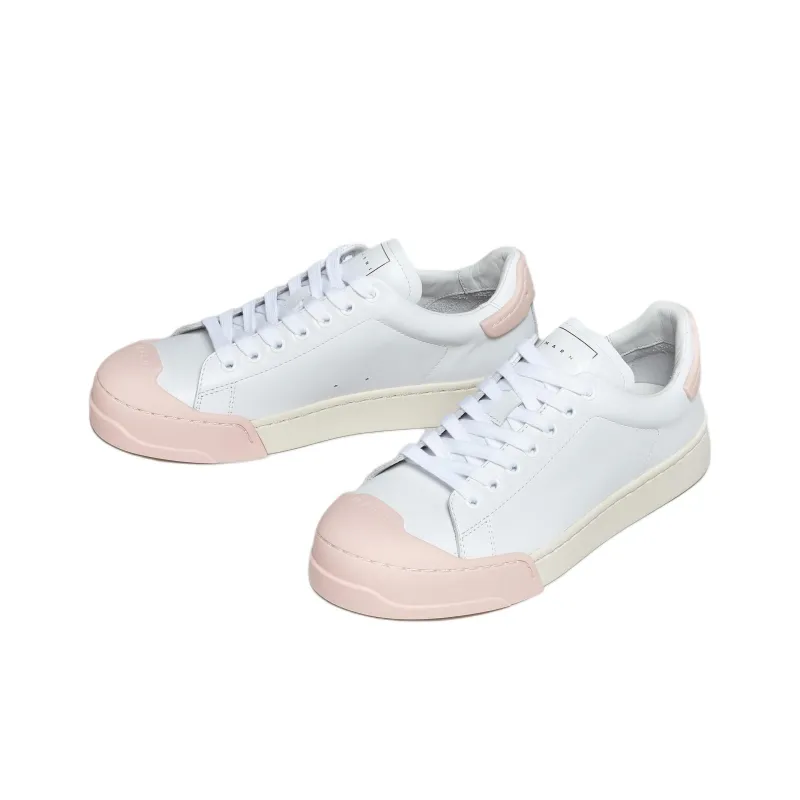 MARNI Contrasting Toe Cap Low-top Sneakers-4
