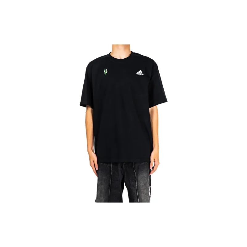 Adidas T Shirts Black-3
