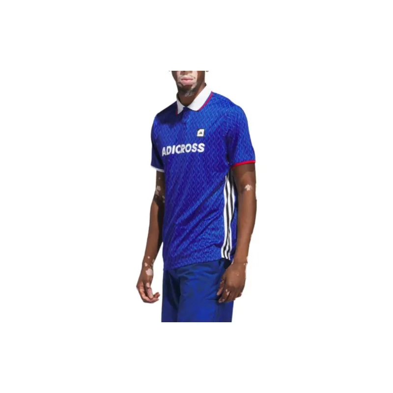 Adidas Polo Shirt Men's Royal Blue-3
